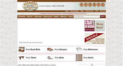 Desktop Screenshot of harrisfurniture.ca