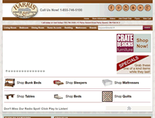 Tablet Screenshot of harrisfurniture.ca